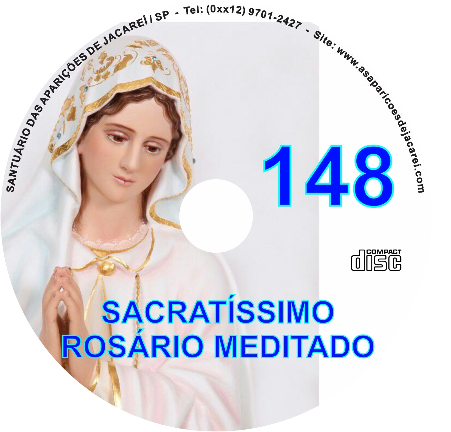 CD Rosário Meditado 148 CD Rosário Meditado 148